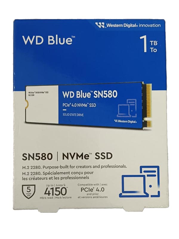 WD Blue SN580 NVMe 1TB
